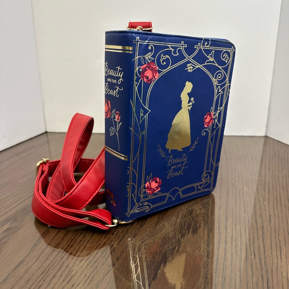 Disney Beauty and the Beast Book Crossbody Purse